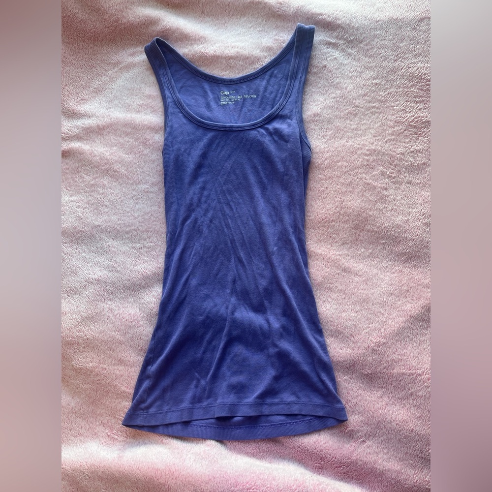 purple y2k 2000s cami tank top gap small 💜